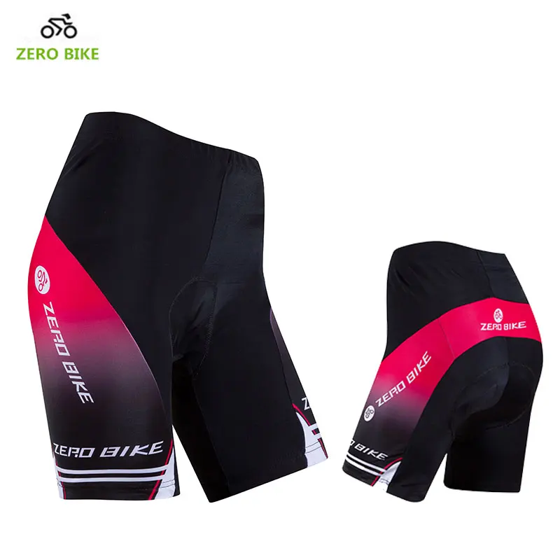 ZEROBIKE Women's Quick Dry Breathable Gel 3D Padded MTB Bike Shorts Lightweight Bicycle Cycling Clothing bermuda ciclismo