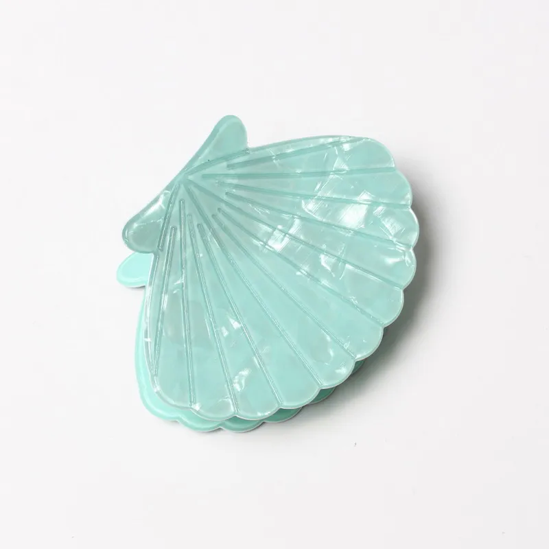 Shell Fan Shape Acrylic Hair Claws Beam Hairpin Women Hair Accessories Beauty Hair Crab Headwear Girl Hair Clip