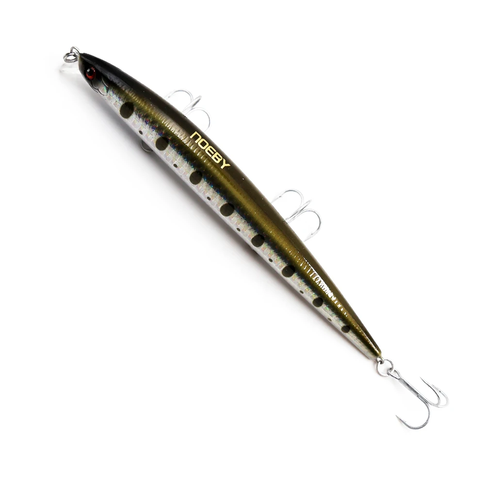 NOEBY Minnow Fishing Lure 145mm 19g Floating Wobblers Jerkbait Hard Minnow Lure Carp Fishing Iscas Artificiais Leurre Truite