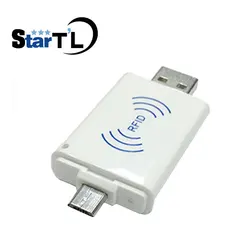 Mini Portable RFID 125KHz Proximity Smart EM Card Micro USB ID Card Reader Win8/Android/OTG Smart Phone Android Rfid Card Reader