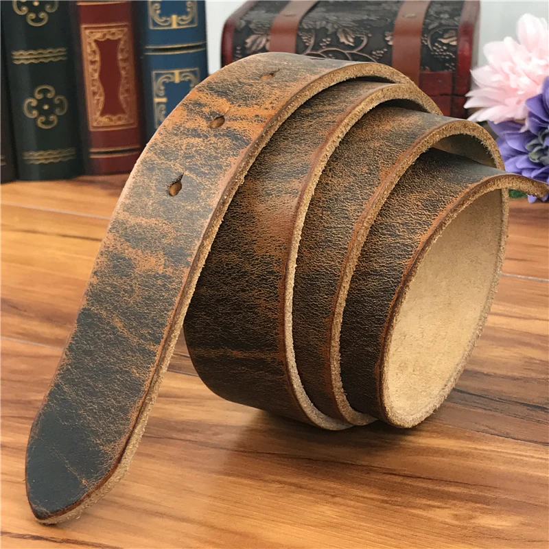 Cinture In Pelle di ALTA Qualità, Senza Fibbie Cinghia Degli Uomini Ceinture Homme Mens Cinghie di Cuoio, Senza Fibbie 95 CENTIMETRI-130 CENTIMETRI