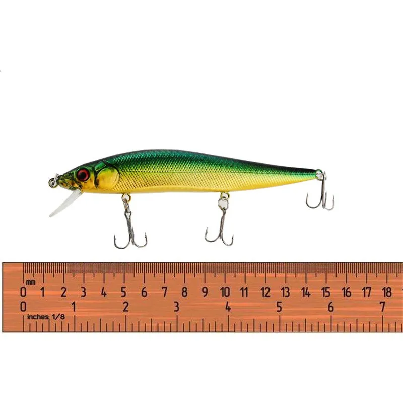 FISHINAPOT 1PCS 22G/140mm Big Laser Minnow Fishing Lure High Quality Tackle Wobblers Hard Crankbait with 2# Hooks Peche Isca