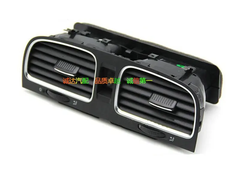 Apply to Golf 6 MK6 Instrument console Chromium plating air conditioning outlet Hundred pages Original fittings