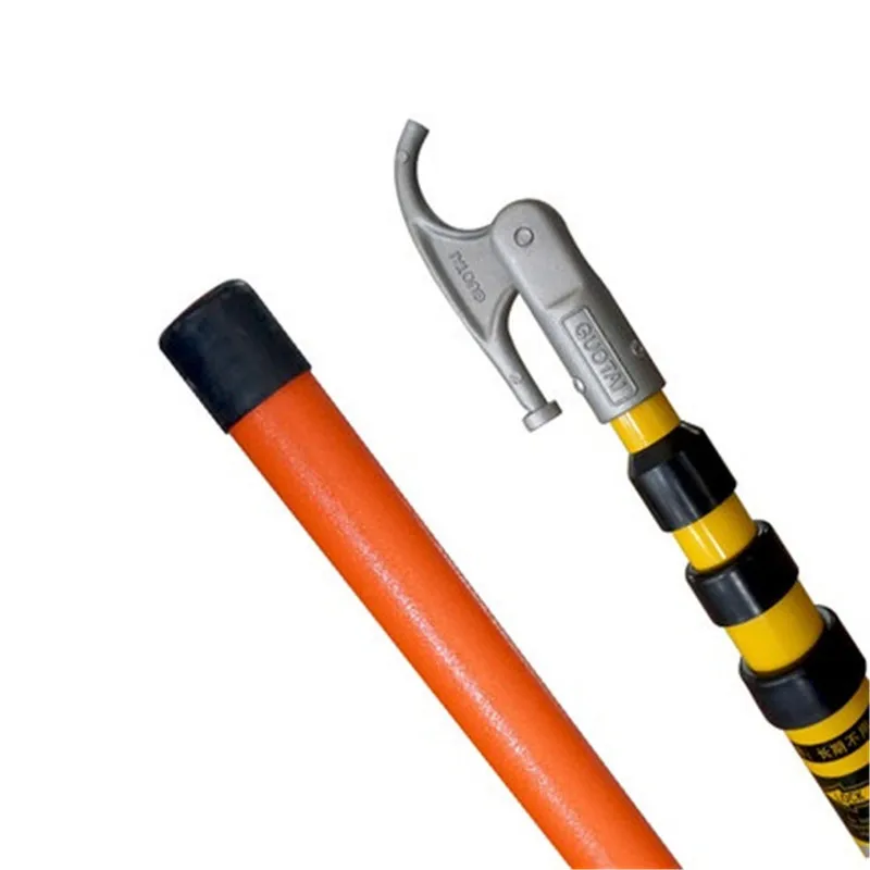 adjustable High-voltage pull rod insulation lever Operating lever 5 sections 8 meters Maximum withstandable voltage 500KV
