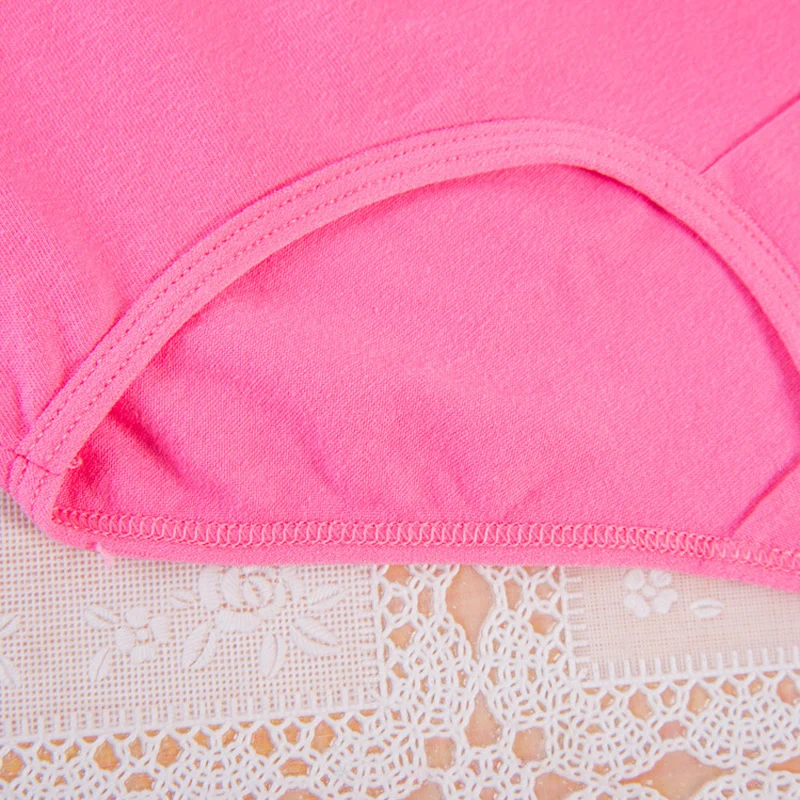 7Pcs Baumwolle Höschen für Frauen Unterwäsche Plus Größe Kurze Mädchen Sexy Dessous Einfarbig Höschen Weibliche Nahtlose Unterhose Damen – Detail 23