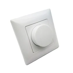 New AC Triac LED Dimmer 220V 230V 110V Dimmable Knob On Off Switch Bulb Lamp Light Dim 1A Output Leading Edge Cut Dim