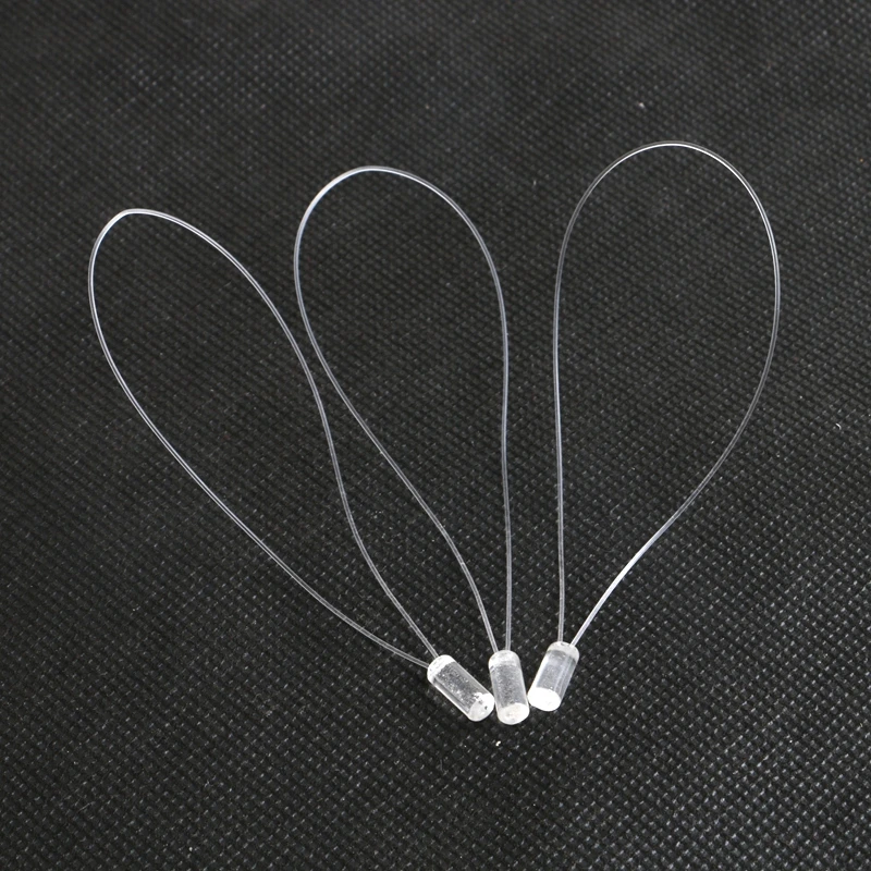 XUCHANG HARMONY 100 Pieces transparent Micro Ring Loop Easy Pulling Thread Micro rings hair extension tools