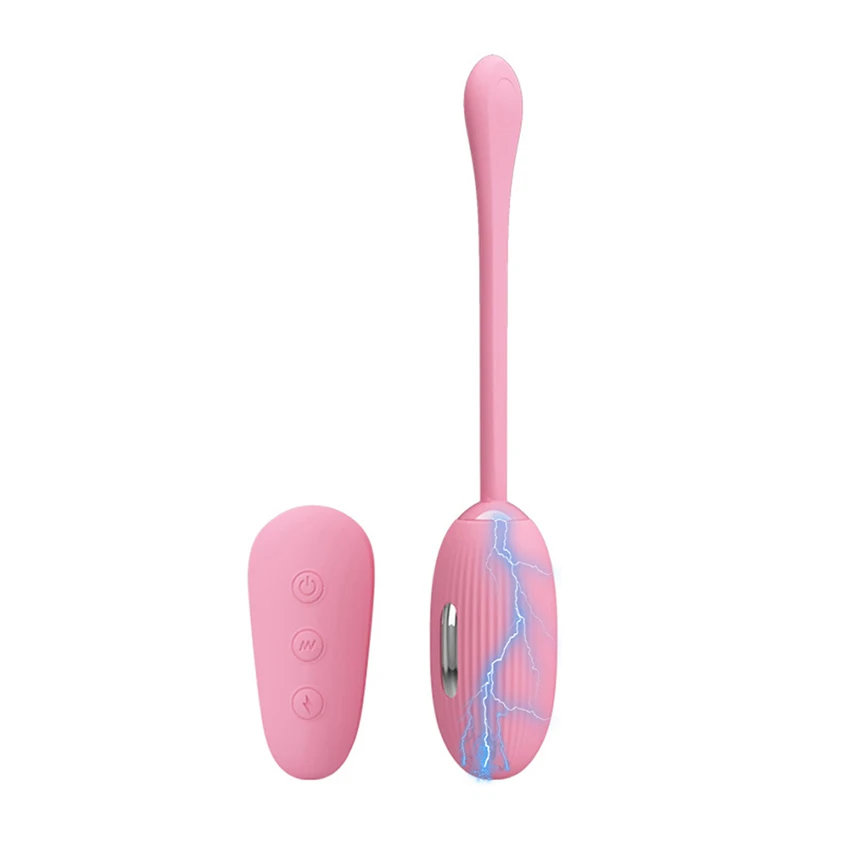 

Electric Shock Pulse Clitoris Bullet Egg Vibrator Female Masturbator, MLSice Remote Control Vagina G Spot Vibrating Jump Egg USB