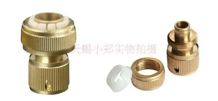 6 branch pipe quick joint Six-way water connection car washer Copper joint Hose quick adapter NO.A0737