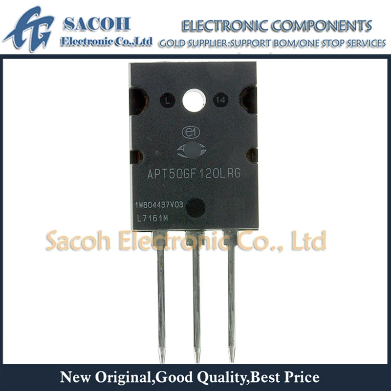 

Refurbished Original 2Pcs/Lot APT50GF120LRG APT50GF120LR OR APT50GT120LRG APT50GT120LRDQ2G TO-264 50A 1200V N-Channel IGBT