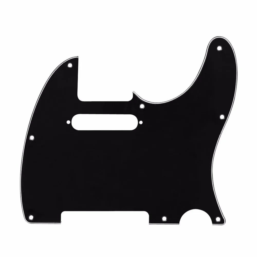 FLEOR 1PCS 8 Holes Electric Guitar Pickguard TL Pick Guard Scratch Plate Fit American/Mexican Standard TL Style Guitar Parts