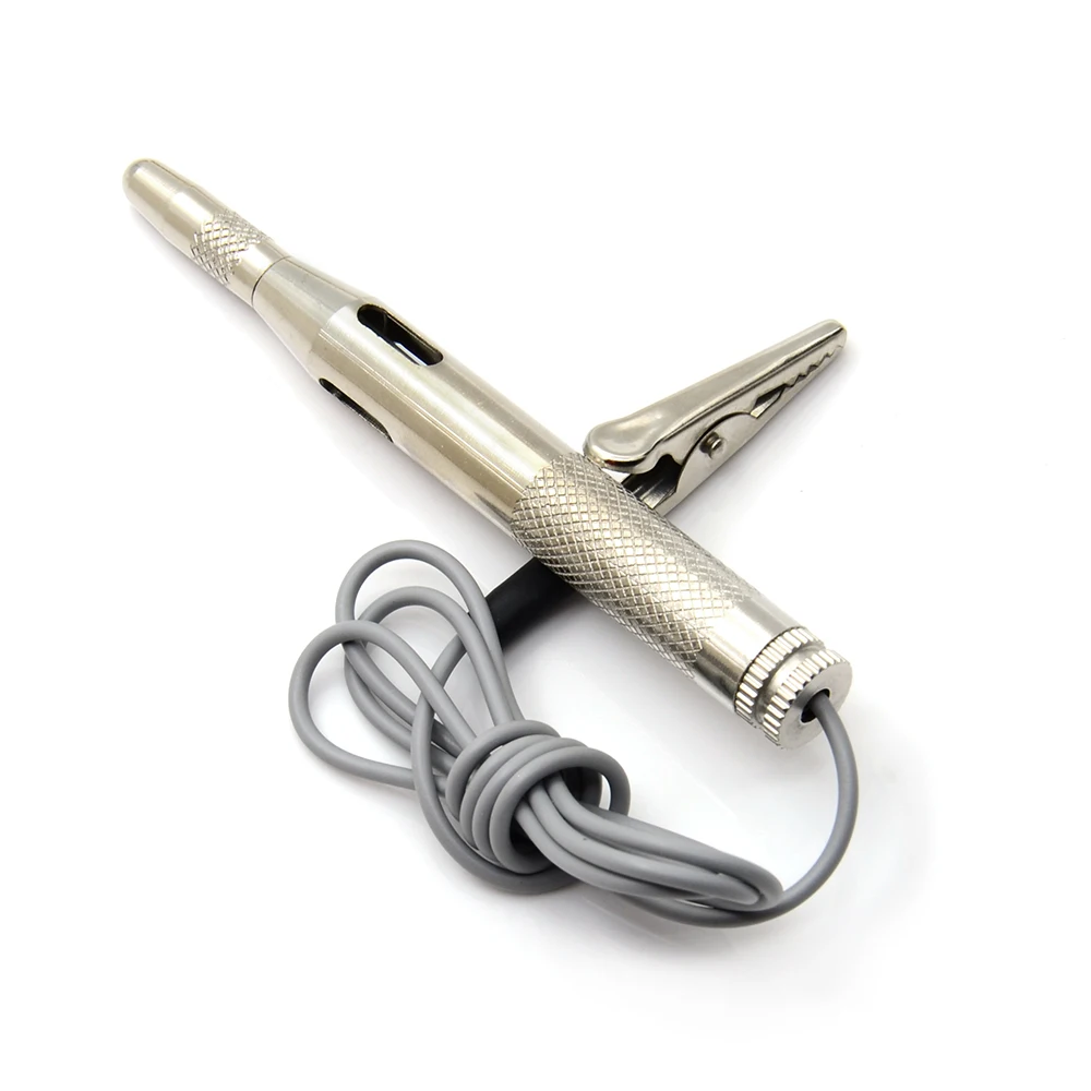 نظام ضوء مجس اختبار دائرة السيارة ، قلم اختبار جهد مصباح السيارة ، كاشف النحاس ، تيار مستمر 6 فولت-24 فولت ، من من من النحاس