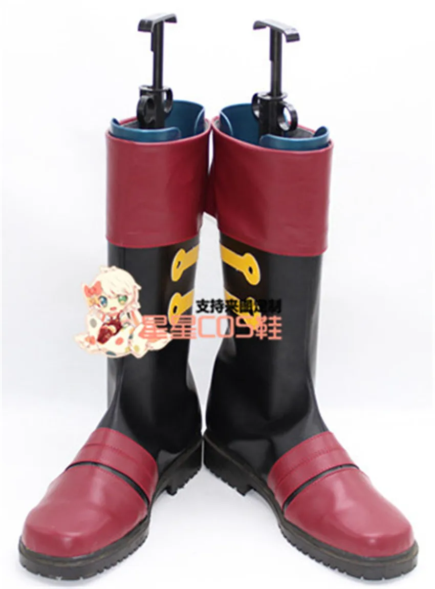 Tengen Toppa Gurren Lagann Simon Adult Halloween Cosplay Shoes Boots X002