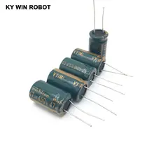 High Frequency Aluminum Capacitors 5PCS #3