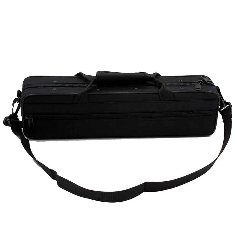 Wholesale profesional portable flute bag waterproof case black cover lightweight box good quality package with shoulder strap