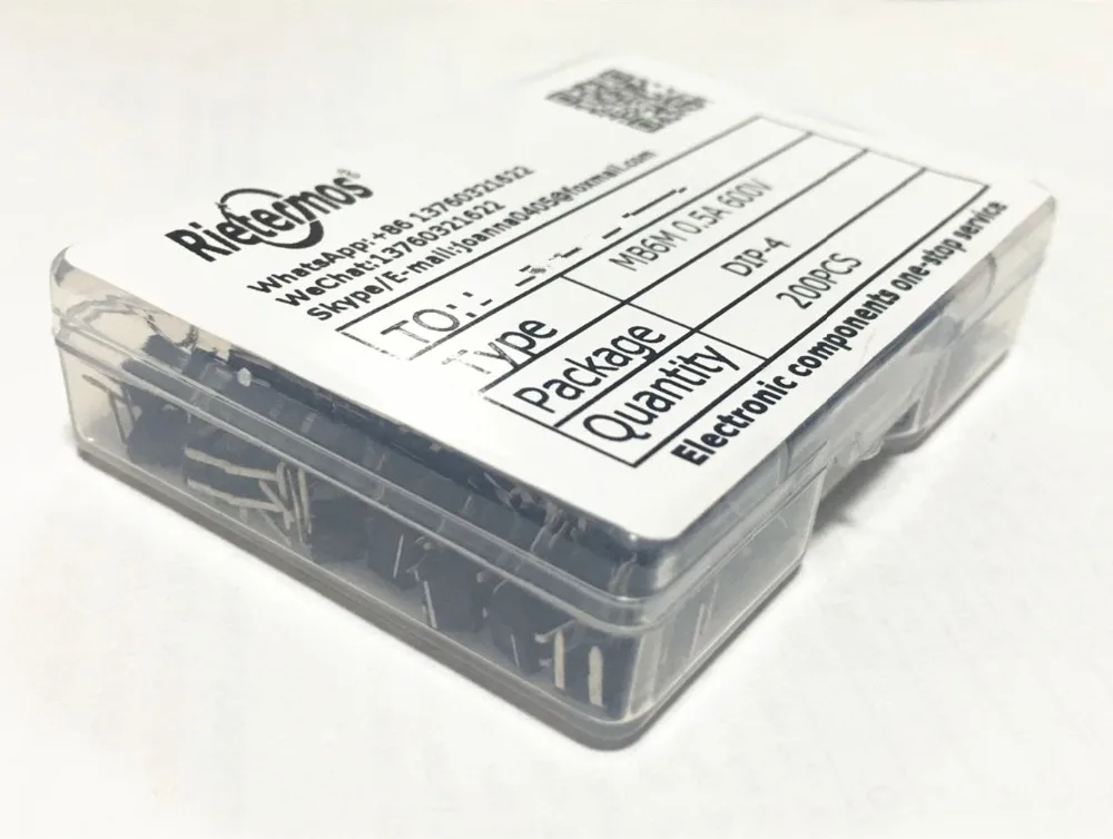 200 PCS MB6M 0.5A 600 V DIP - 4 คุณภาพสูง