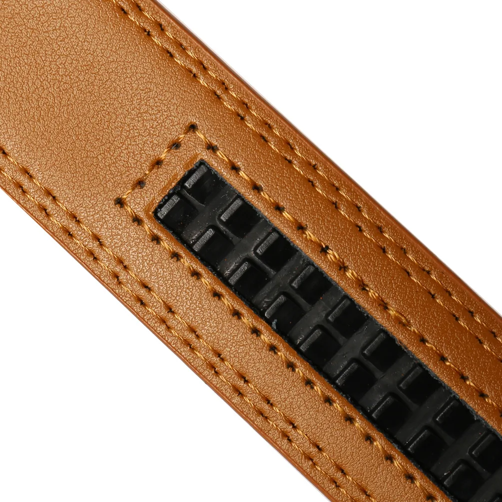 3.0CM 3.1CM Mens Leather Belts Without Buckles High Quality business Belt Man Without Automatic Buckle Head