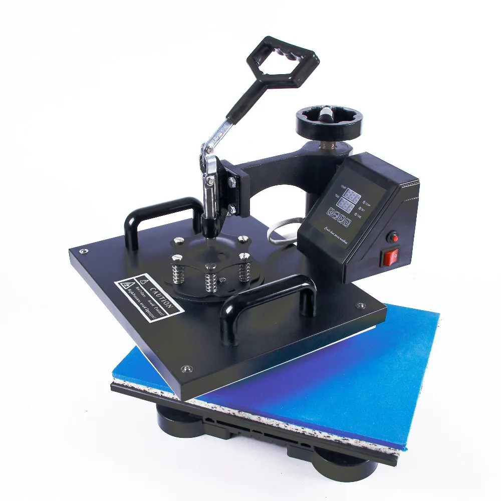 Advanced Slide Design 9 In 1 Heat Press Machine , Heat Press/Sublimation printer For Tshirt / Cellphone Case Etc CE Approved