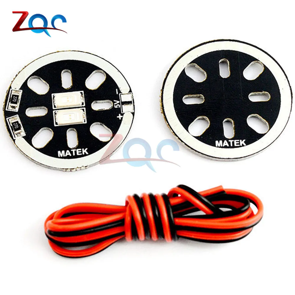 2pcs/lot ledes X2/5V motoros Hág ligh számára 1806 2204 2206 multicopters drones Vörös biliárdgolyó Kék szín Zsozsó Fehérítőszer F19239/42 Modul vel Vezeték