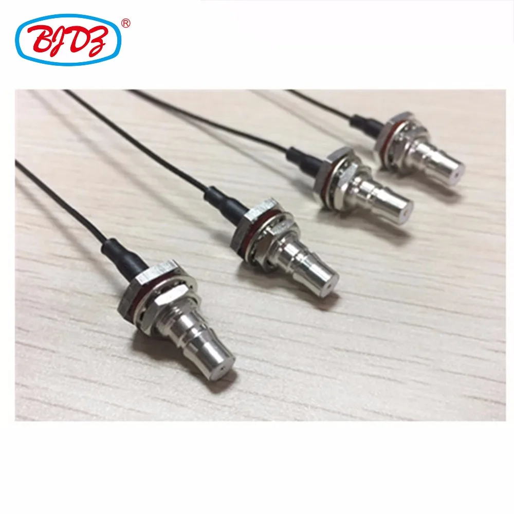 

Free Shipping 5 piece factory price QMA female bulkhead connector to RPEX cable assembly 19cm length