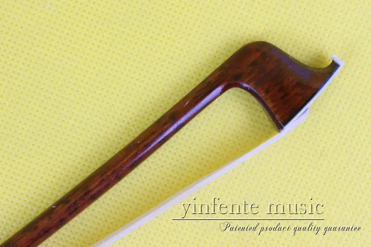 X-0014-02 #  4 4Violin Bow  Snakewood  red  Straight High Quality Special Offer A Top  ,Heavry weight white  horse hair