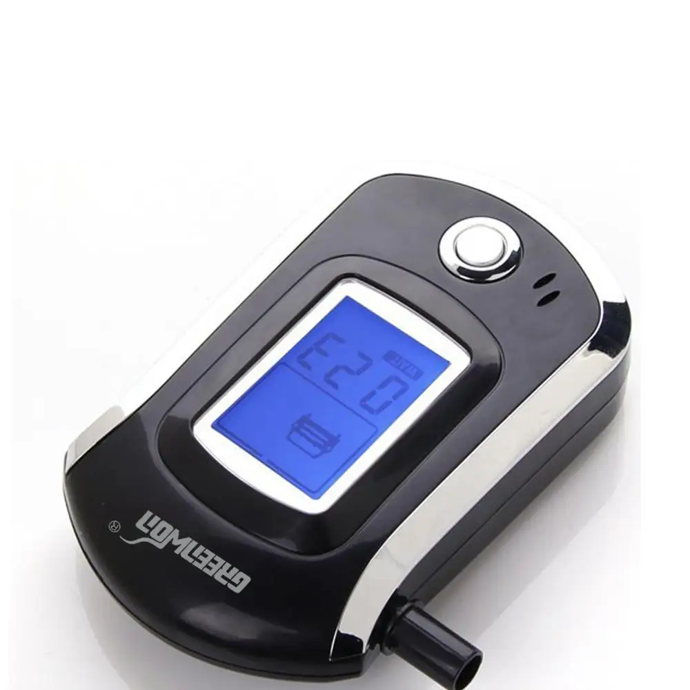 Professional GREENWON digital breath alcohol tester Breathalyser alcoholmeters Breath Meter dropshipping