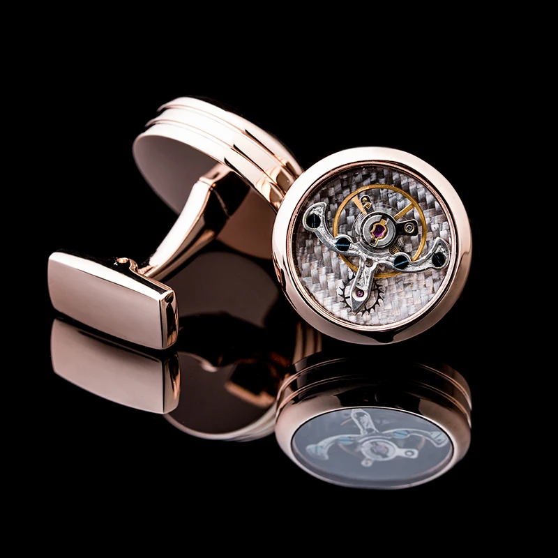 KFLK jewelry fashion brand of shirts cufflinks movement cufflink luxury wedding button male high quality