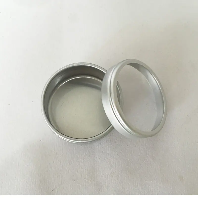 20g Empty Aluminium Jar with Transparent Film Cream Jewelry Jar,Display Boxes Ointment Hand Cream Container F20173336