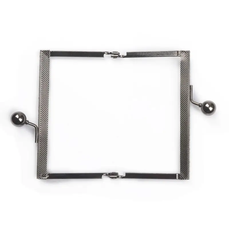 10.5cm Metal Purse Frame Handle for Clutch Bag Handbag Accessories Making Kiss Clasp Lock Antique Bronze  Hardware