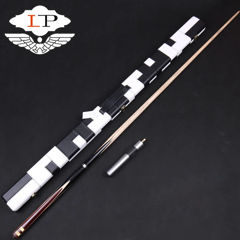 

LP Jingang Model 3/4 Snooker Cue Stick 10mm Tip with Good Quality 3 4 Snooker Cues Case Set China