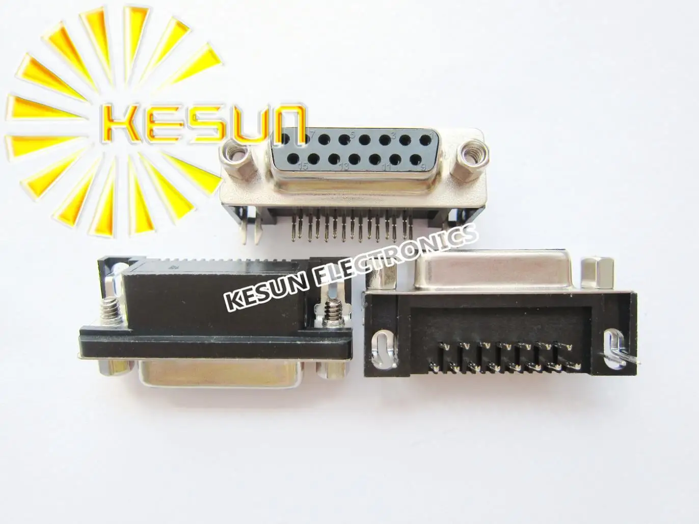 

50 шт./лот DR15 15P 15Pin Женская серийная печатная плата Стандартный прямоугольный разъем D-Sub