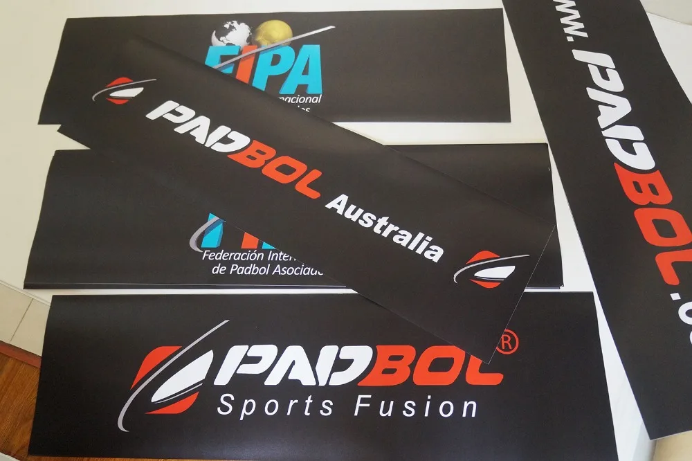 Top Quality Outdoor Advertising Vinyl Sticker Banner, with full color printing, QTY:2pcs