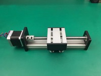 C7 Ballscrew 1204 1605 1610 Effective travel 500mm 600mm 700mm slide Linear Guide+Nema23 Stepper Motor CNC Stage Linear Motion