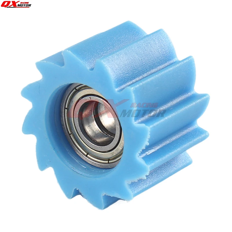 8mm 10mm Motorcycle Chain Roller Tensioner Pulley Wheel Guide for Honda Yamaha Kawasaki Kayo Bse KXF CR CRF RMZ WR YZ Dirt Bike