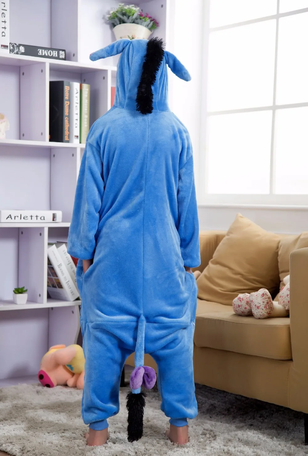 Unisex Children Clothing Donkey Animal Pajamas Cosplay Costumes kids clothes Boys Girls robe Flannel sleepwear Onesies Pyjama