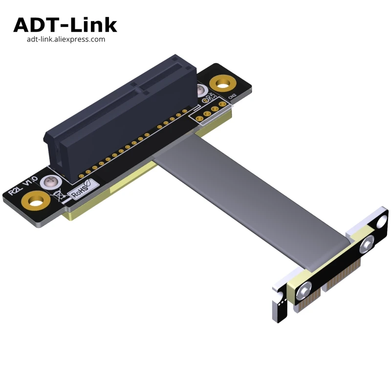 PCIe X1 to X4 Extender Adapter Jumper for Audio Wireless LAN USB Cards - PCI-Express Cable Converter