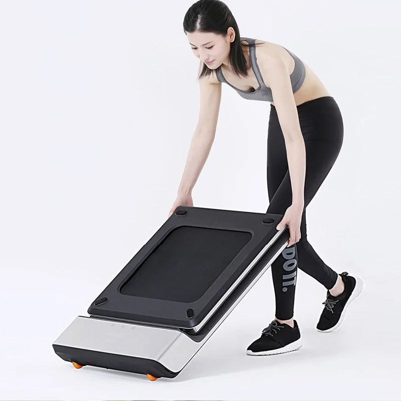 Fast Shipping Walking Treadmill Exercise Machine Foldable Household non-flat Smart Control of Speed Connect App DC motor