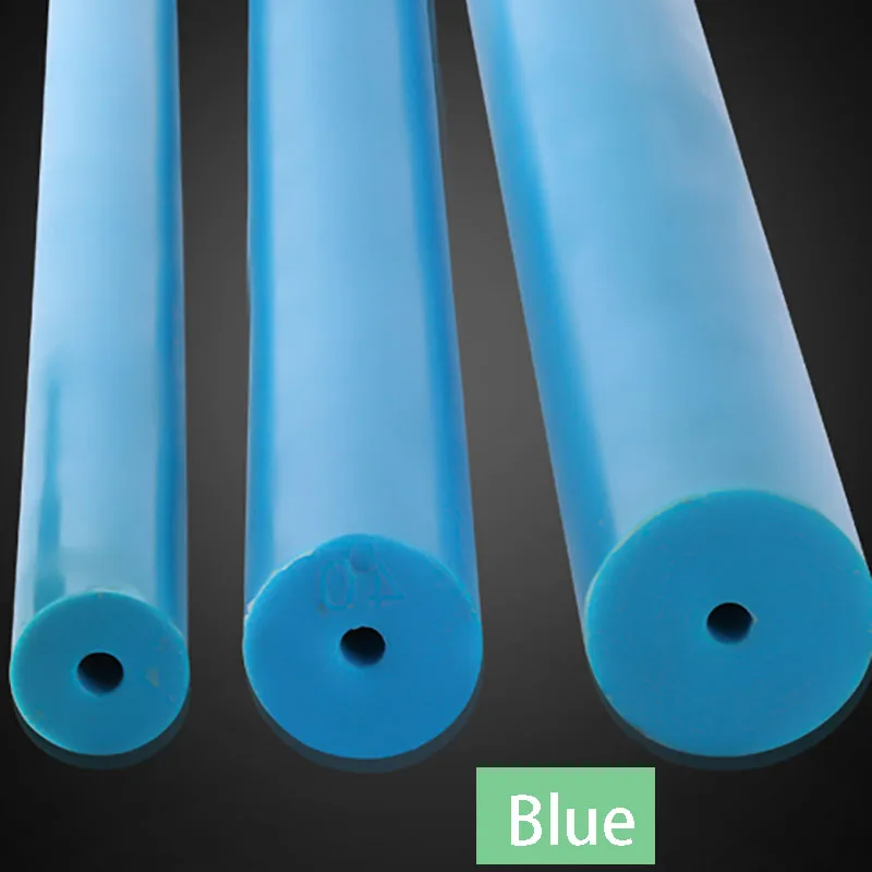 500mm length hollow PU rod RUBBER SPRING bar polyurethane Elastic rubber round stick