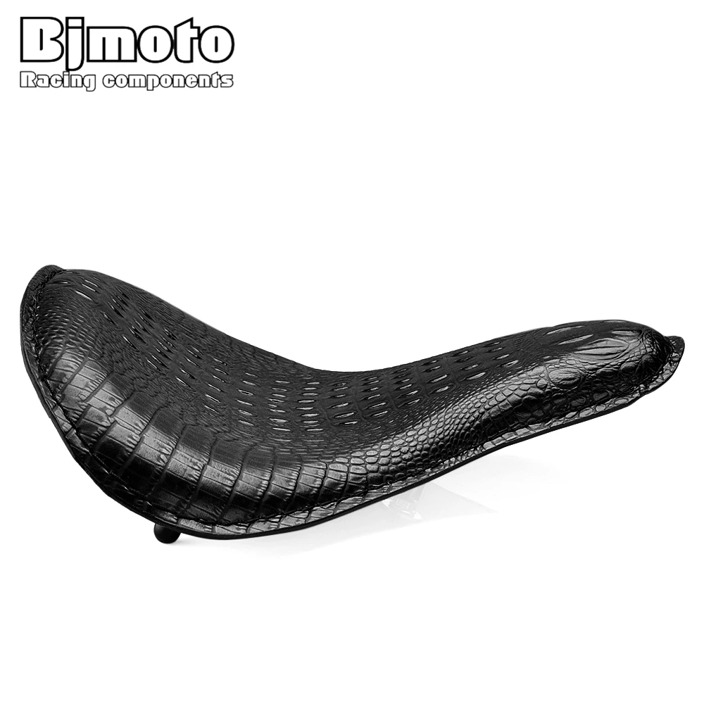 Moto Bobber Motorcycle Solo Seat Chopper Saddle Vintage Cushion Parts For Harley Davidson Iron 883 Sportster Custom Seat Mount