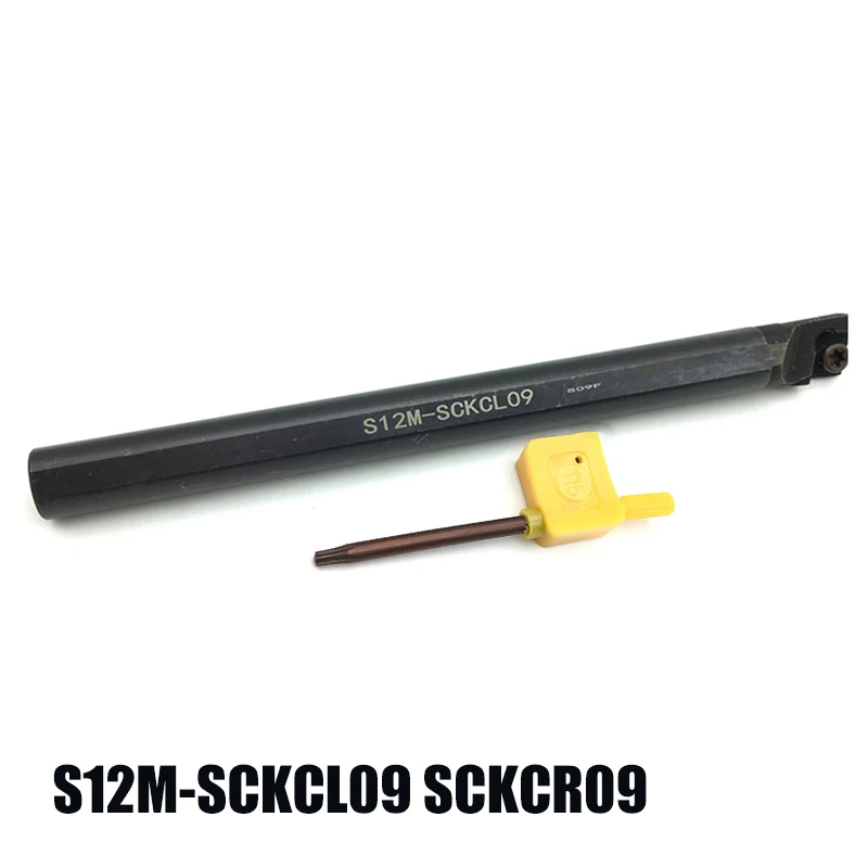 

S12M-SCKCR09 / S12M-SCKCL09,tool cutting edge angle 12mm internal turning tool holder boring bar use tungsten carbide