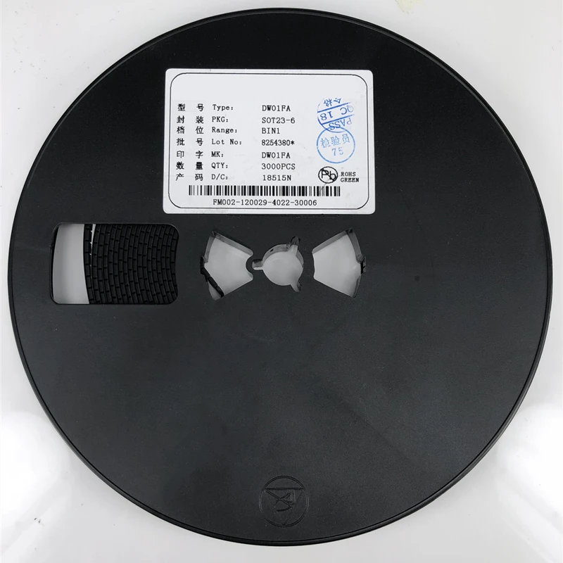 (20 шт.) защитный чип для литиевой батареи DW01FA DW01 SOT23-6 SMD, новый оригинальный