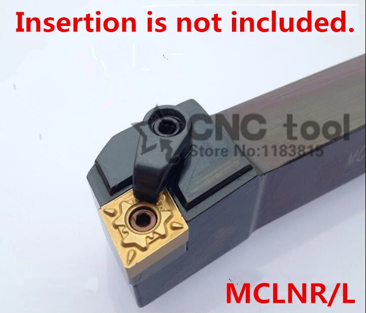 1PCS MCLNR1616H12 MCLNR2020K12 MCLNR2525M12 MCLNR2525M16 MCLNL1616H12 MCLNL2020K12 MCLNL2525M12 CNC External Turning Tool Holder