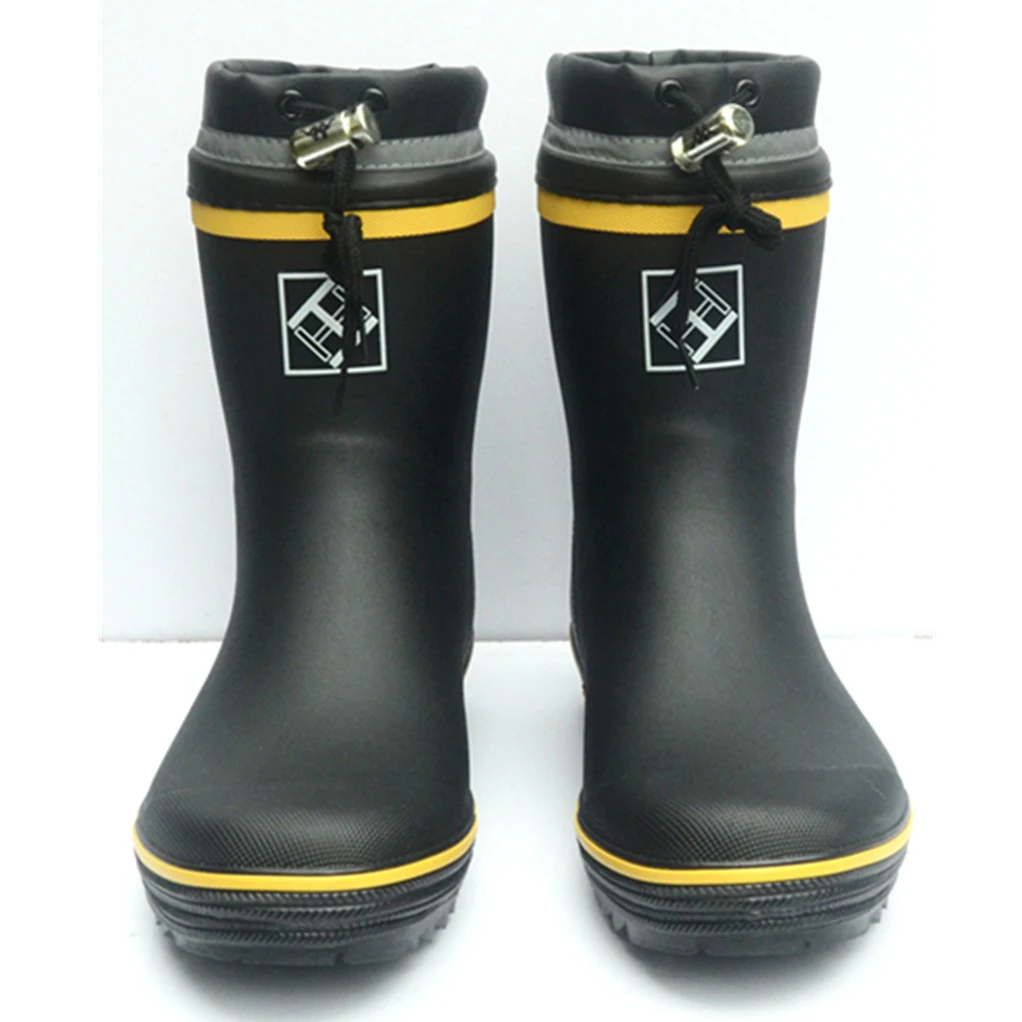 Winter Rubber Rain Boots Men bot Fishing Boots Men Outdoor Anti-slip Waterproof Shoes  Winter Boots Men  Men Snow Boots