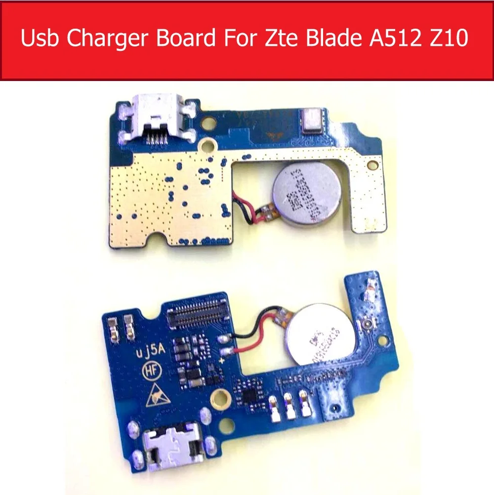 

Genuine Microphone& Usb Charging Board For ZTE Blade A512 Z10 USB charger Jack Port connector board Flex Cable replacement parts