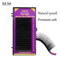 16Rows Faux lash individual eyelash extension lashes maquiagem cilios for professionals soft natural eyelash extension