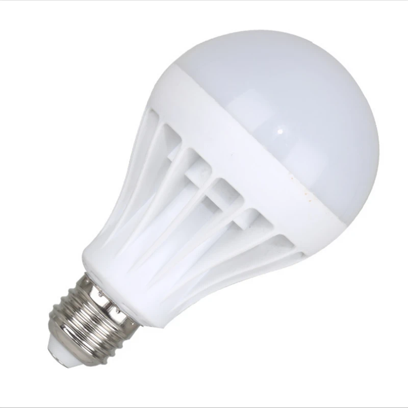 lampada led de plastico 3w 5w 7w 9w 12w 15w 20w 30w 50w luz branca amarela para economia de energia e27 e14 01