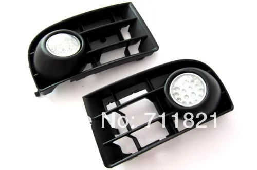 

Front Fog Light Kit Red LED For Volkswagen For VW Golf MK5