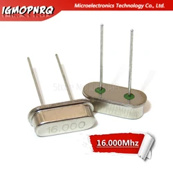 10PCS 16.000M 16.000Mhz 16 Mhz igMopnrq Quartz Crystal Resonator Passive Oscillator HC 49S New HC-49S