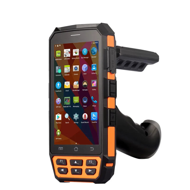 R2000 UHF RFID PDA Android Barcode Scanner Warehouse Rugged Inventory Wireless Handheld Data Terminal nfc uhf rfid reader pda