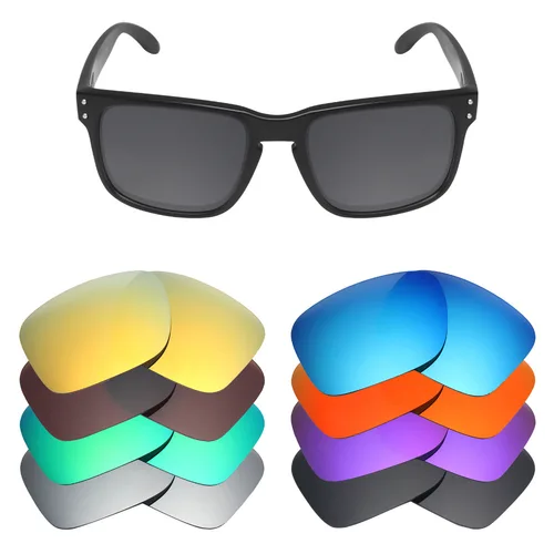 Lentes de repuesto polarizadas SNARK más de 20 opciones de colores para lentes de sol Oakley Holbrook (solo lentes)